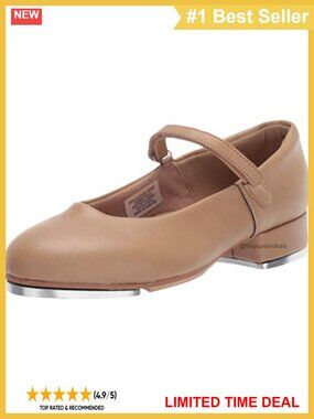 Patent Leather Dance Shoes T-Strap Tap Flats with Arch Support